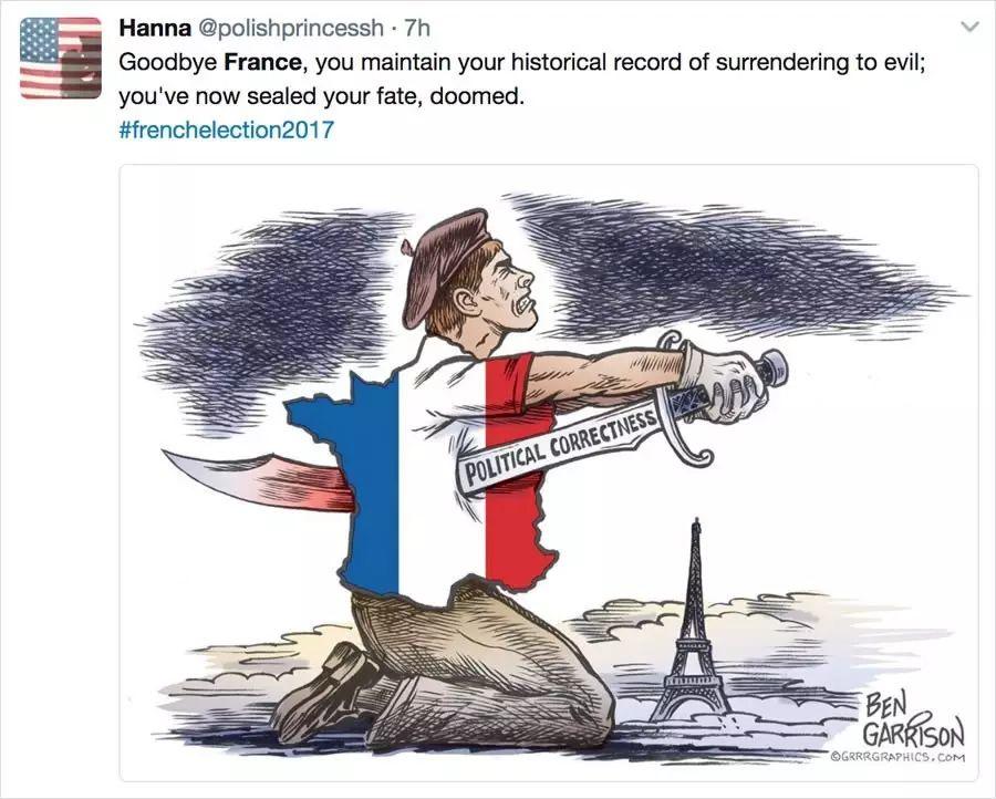 马克龙赢了,最不高兴的却是美国人。 马克龙赢了,最不高兴的却是美国人。