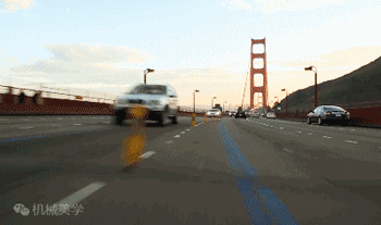 这个黄色的怪物,就是金门大桥的安全保障 这个黄色的怪物,就是金门大桥的安全保障