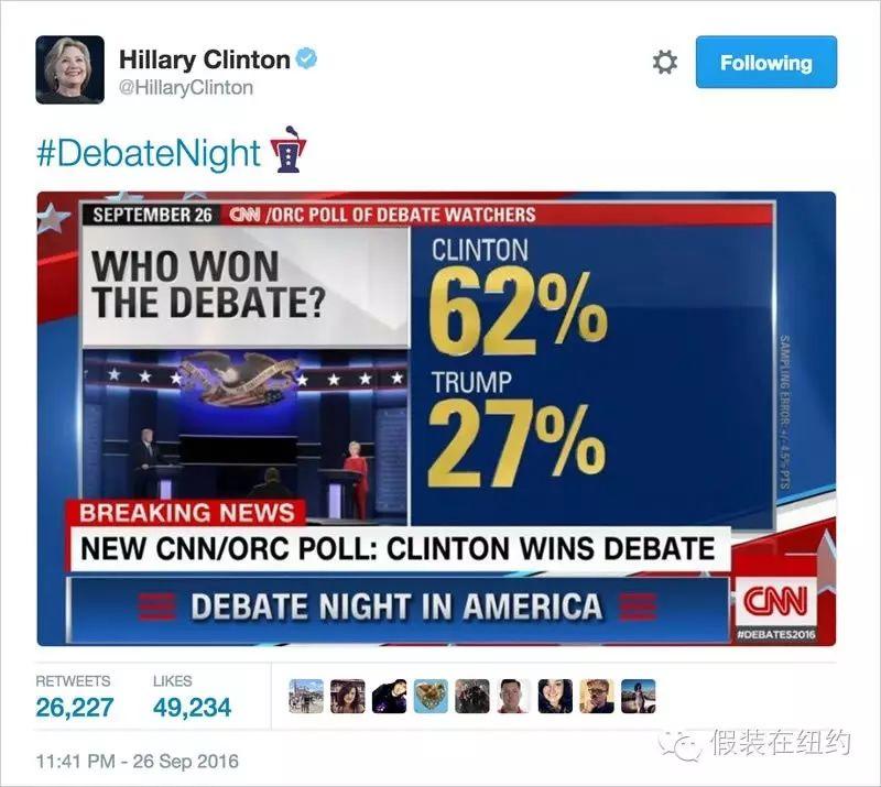 希拉里凶残地把特朗普撕成了碎片……然而可能并没有什么用 希拉里凶残地把特朗普撕成了碎片……然而可能并没有什么用