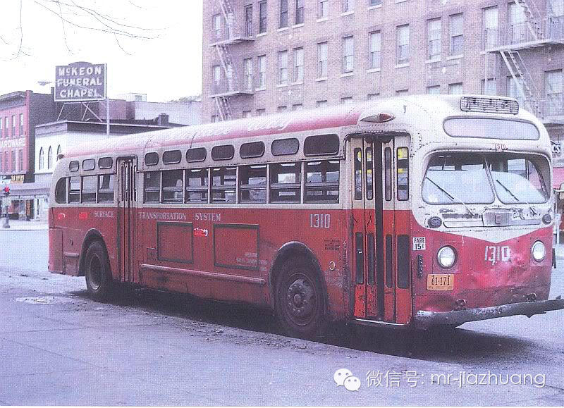 1947年,纽约一个公交司机,开上了一条和往常不一样的路 1947年,纽约一个公交司机,开上了一条和往常不一样的路