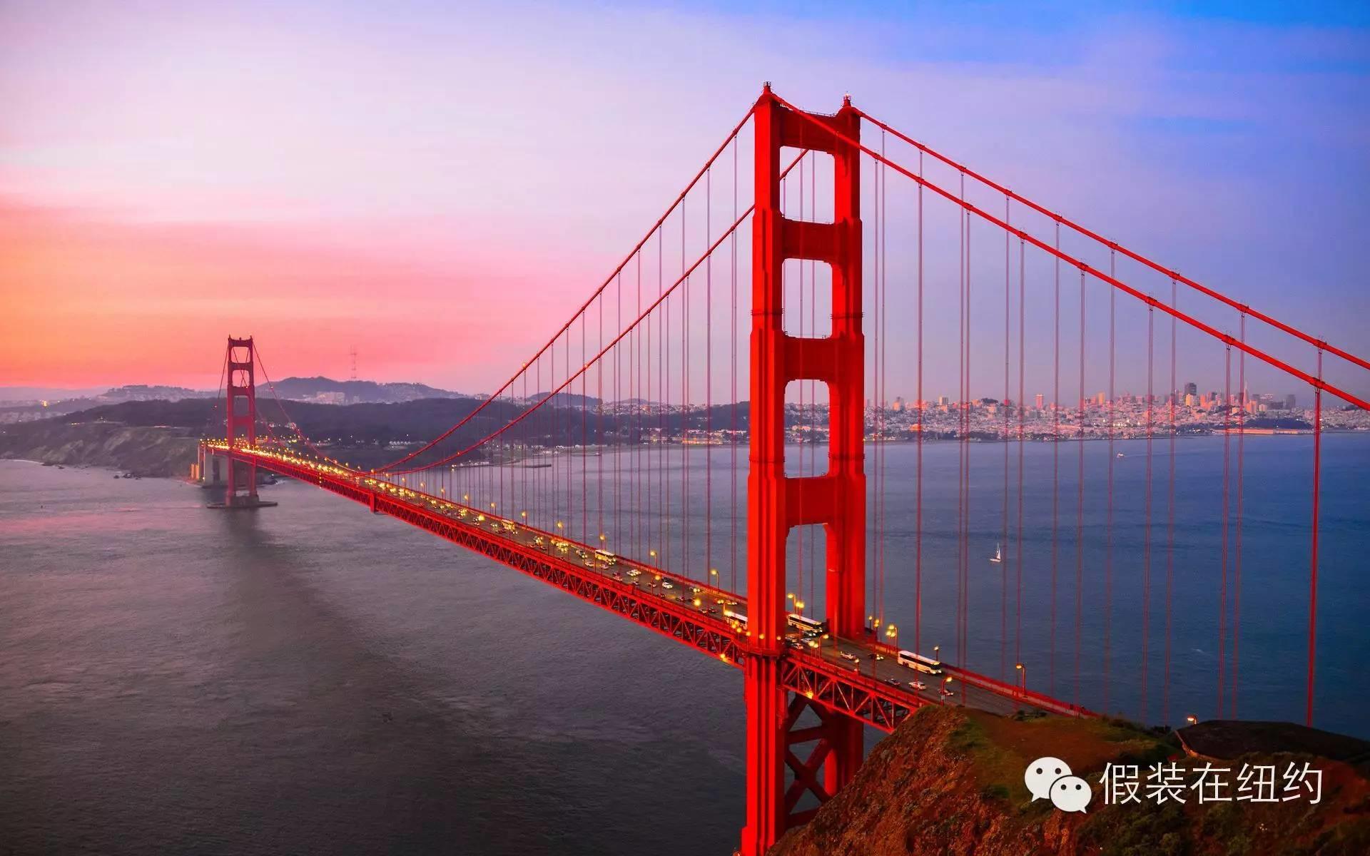 这个黄色的怪物,就是金门大桥的安全保障 这个黄色的怪物,就是金门大桥的安全保障