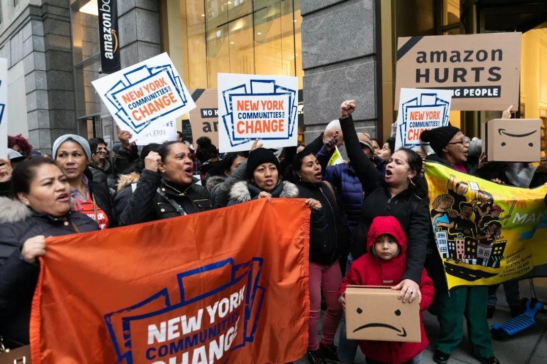 一群纽约小人物扳倒亚马逊 一群纽约小人物扳倒亚马逊