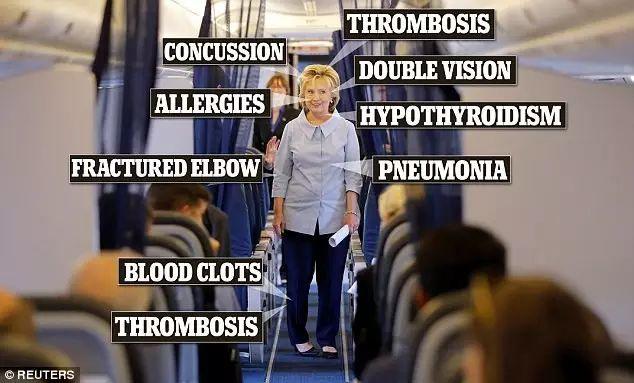 希拉里能撑到11月8日那一天吗?我真的开始担心了。 希拉里能撑到11月8日那一天吗?我真的开始担心了。