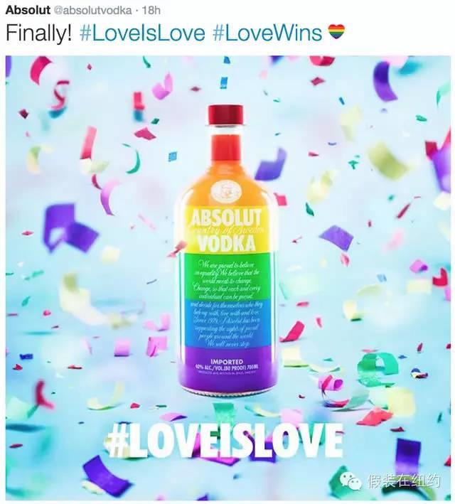 #love wins | 昨夜美国彩虹旗营销大战中的经典案例 #love wins | 昨夜美国彩虹旗营销大战中的经典案例