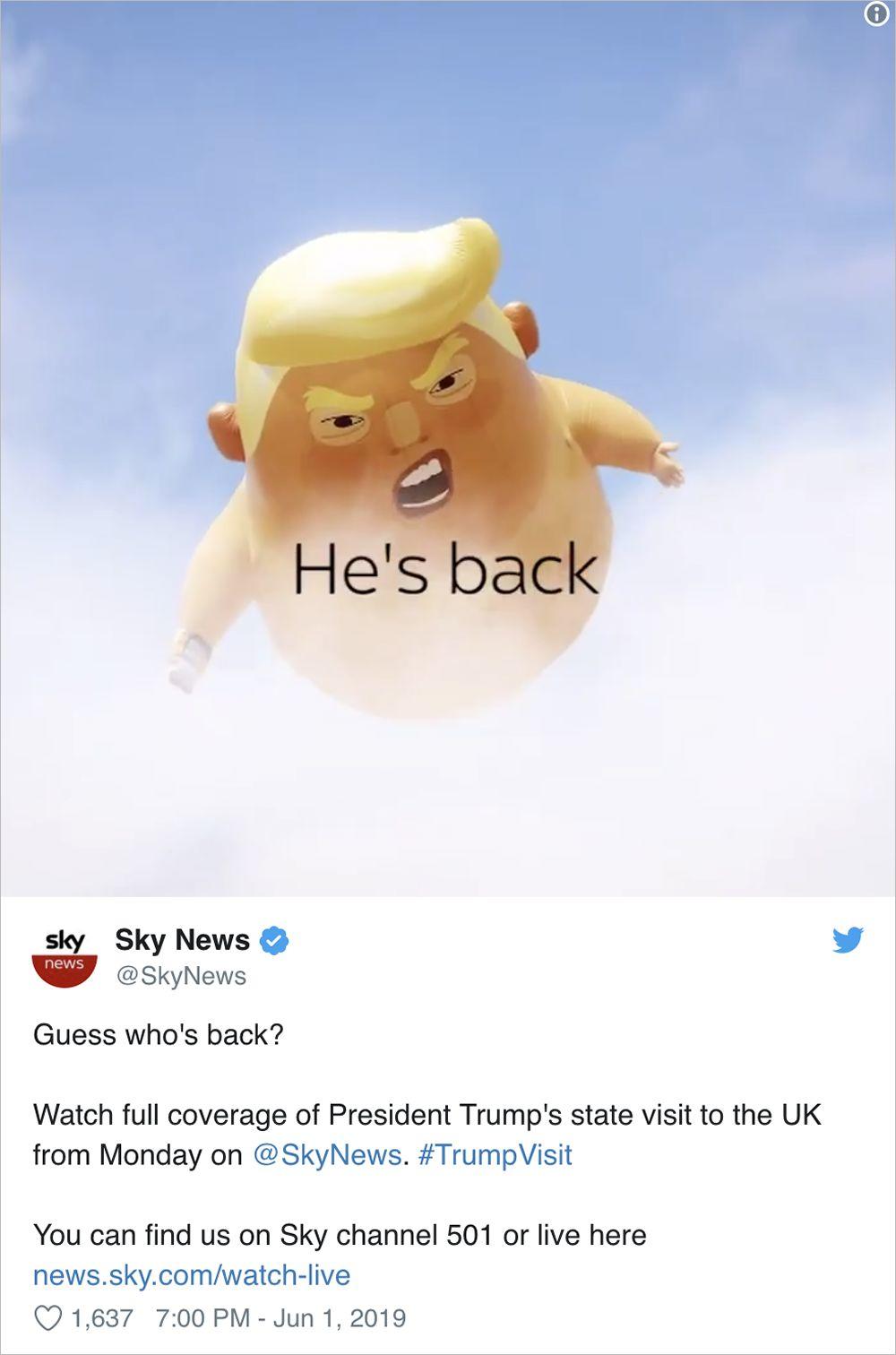 特朗普访英,弥漫着诡异和尴尬的气氛 特朗普访英,弥漫着诡异和尴尬的气氛