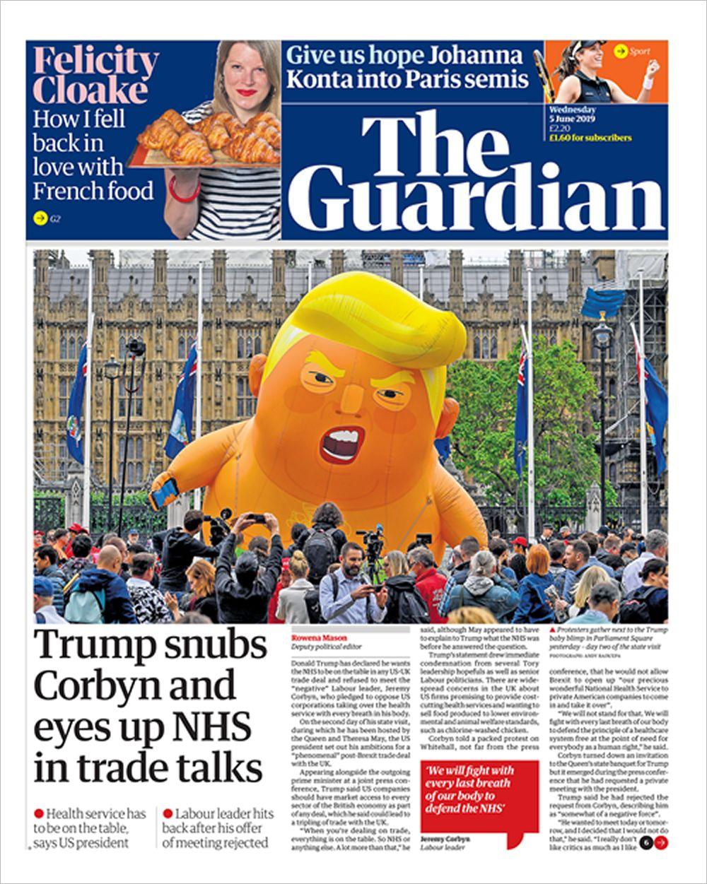 特朗普访英,弥漫着诡异和尴尬的气氛 特朗普访英,弥漫着诡异和尴尬的气氛