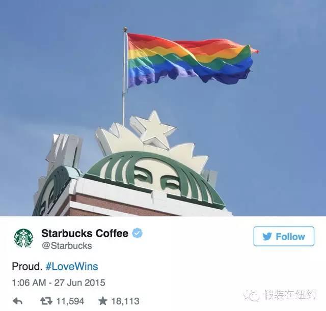 #love wins | 昨夜美国彩虹旗营销大战中的经典案例 #love wins | 昨夜美国彩虹旗营销大战中的经典案例