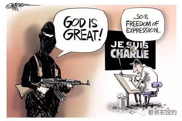 在他们的战友被屠杀以后,更多的漫画家拿起了武器 在他们的战友被屠杀以后,更多的漫画家拿起了武器