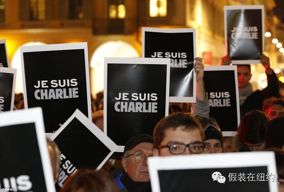 这是对言论自由的袭击,这是对全人类的宣战 这是对言论自由的袭击,这是对全人类的宣战