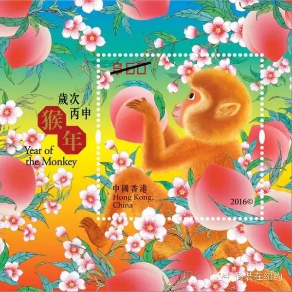 中国猴年已经被全世界的邮票设计师玩坏了 中国猴年已经被全世界的邮票设计师玩坏了