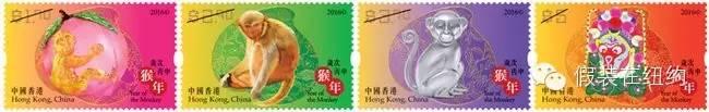 中国猴年已经被全世界的邮票设计师玩坏了 中国猴年已经被全世界的邮票设计师玩坏了