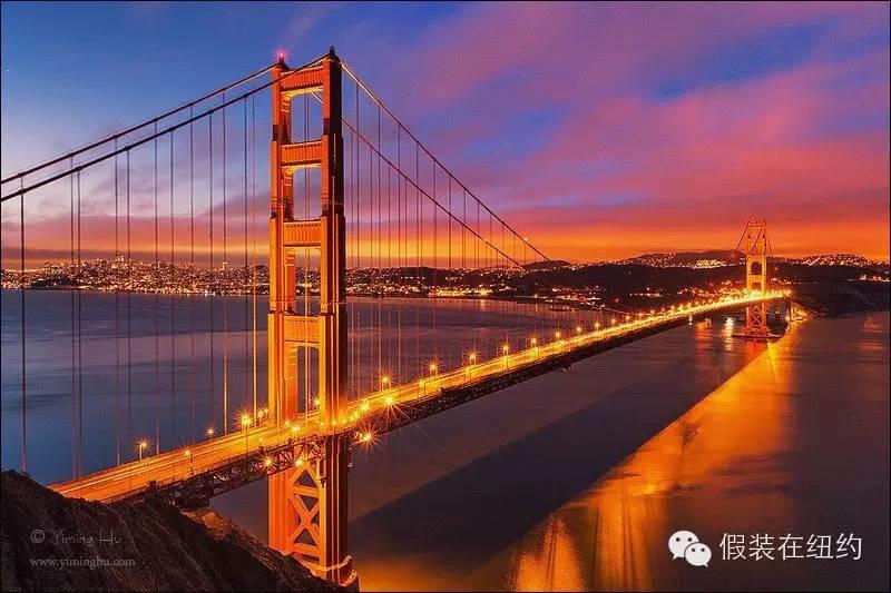 这个黄色的怪物,就是金门大桥的安全保障 这个黄色的怪物,就是金门大桥的安全保障