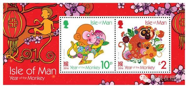 中国猴年已经被全世界的邮票设计师玩坏了 中国猴年已经被全世界的邮票设计师玩坏了