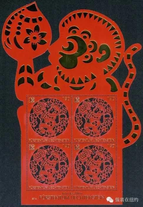 中国猴年已经被全世界的邮票设计师玩坏了 中国猴年已经被全世界的邮票设计师玩坏了