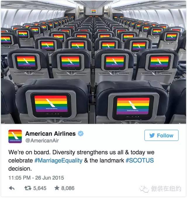 #love wins | 昨夜美国彩虹旗营销大战中的经典案例 #love wins | 昨夜美国彩虹旗营销大战中的经典案例