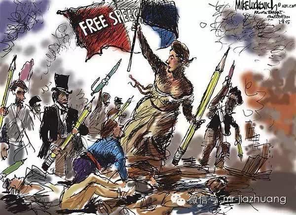 在他们的战友被屠杀以后,更多的漫画家拿起了武器 在他们的战友被屠杀以后,更多的漫画家拿起了武器