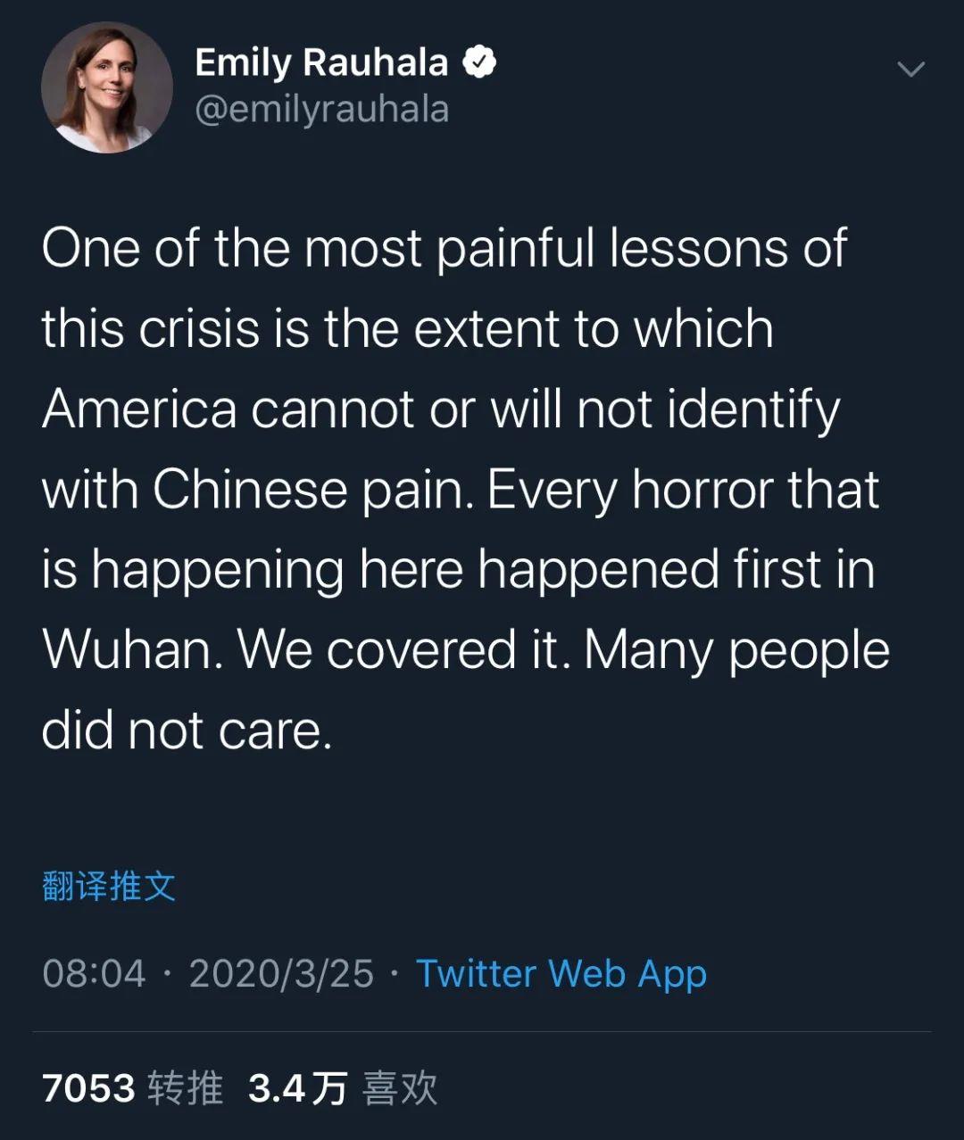 美国人从疫情学到的惨痛教训